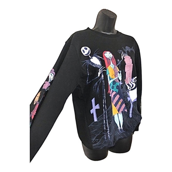 Disney’s Tim Burton Nightmare Before Christmas character‎ print sweatshirt - Picture 13 of 14